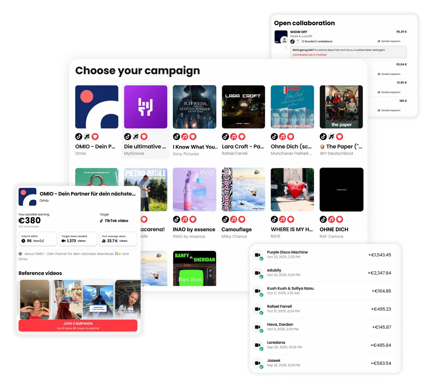 Creator agency roster
